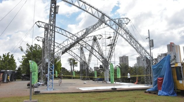 Parque Central recebe Revitalização da Concha Acústica e da Praça de eventos