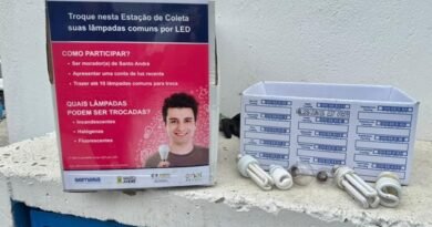 Estações de Coleta de Santo André realizam Troca Gratuita de Lâmpadas